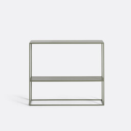 Miva 2-Tier Steel Console Table - thumbnail 2