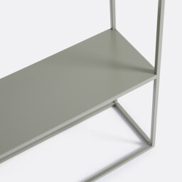 Miva 2-Tier Steel Console Table - thumbnail 4