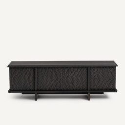 Gouge Sideboard with 4 Doors in Oak and Veneer - thumbnail 3