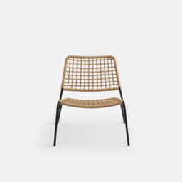 Masix Woven Cord Low Garden Chair - thumbnail 3