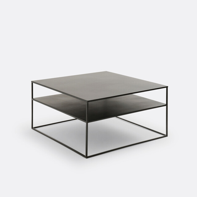 Miva Square Steel and Metal Coffee Table - image 1