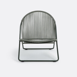 Tula Braided Rope Low Garden Chair - thumbnail 3