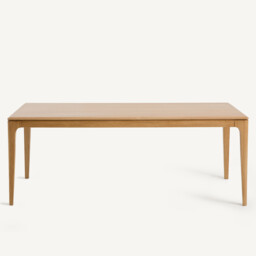 Sanara Solid Oak and Oak Veneer 8 Seater Table - thumbnail 3