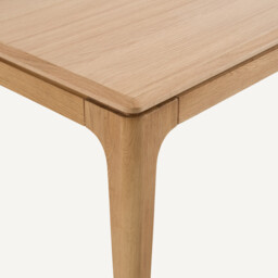 Sanara Solid Oak and Oak Veneer 8 Seater Table - thumbnail 4