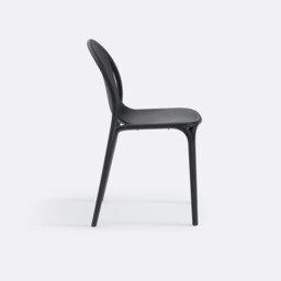 Set of 2 Polypropylene Garden Chairs, Brooklyn - thumbnail 4