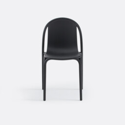 Set of 2 Polypropylene Garden Chairs, Brooklyn - thumbnail 3