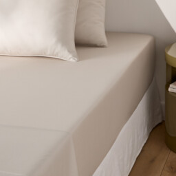 Opale Cotton Satin 350 Thread Count Fitted Sheet, 30cm Flap - thumbnail 2