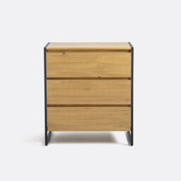Hiba Chest of 3 Drawers - thumbnail 2