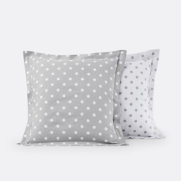 Clarisse Polka Dot Cotton Pillowcase - thumbnail 2