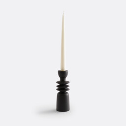 Greta 18cm High Ceramic Candlestick - thumbnail 3