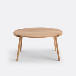 Tibet Solid Oak Coffee Table - thumbnail 2