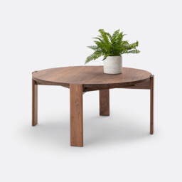Pokhara Solid Walnut Coffee Table - thumbnail 4
