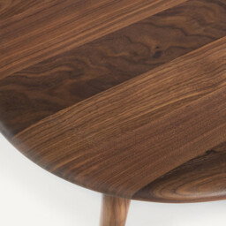 Théoleine Large Coffee Table in Solid Walnut - thumbnail 2