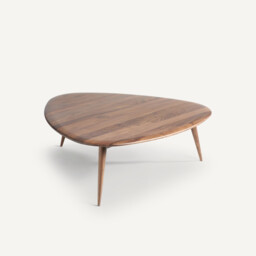 Théoleine Large Coffee Table in Solid Walnut - thumbnail 1