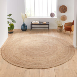 Aftas Round Jute Rug