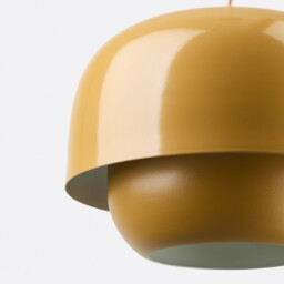Hanging Lamp in Coloured Iron Ø21.4cm Kinoko - thumbnail 4