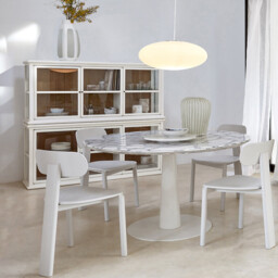 Raeyes Oval Frosted Glass Ceiling Light - thumbnail 4