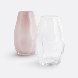 Losie Glass Vase, H22cm - thumbnail 4