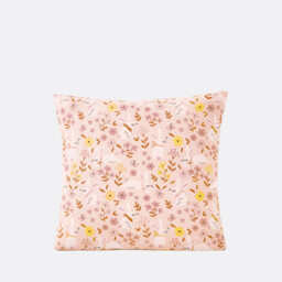 Flower Bunny Organic Cotton Pillowcase - thumbnail 4