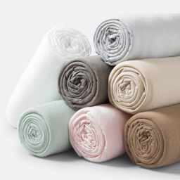 Scenario Plain Jersey Cot Fitted Sheet - thumbnail 2