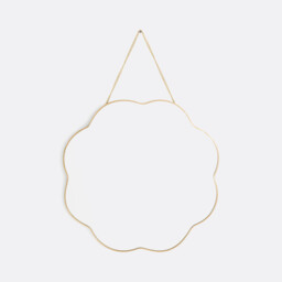 Uyova 50cm Diameter Brass Mirror