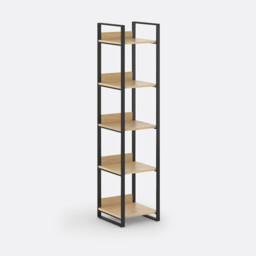 Hiba Pine and Metal Column - thumbnail 1