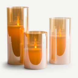 Luma 15cm High LED Candle - thumbnail 3