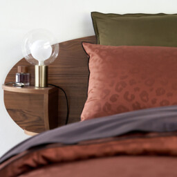 Arvin Brass & Glass Lamp - thumbnail 3