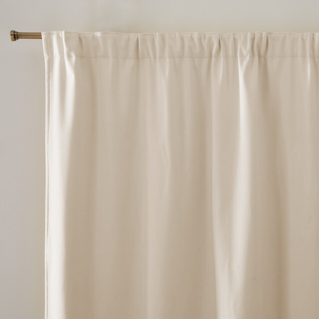 Panason Fleece Thermal Curtain, with Pencil Pleat Header and Wave - image 1