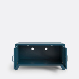 Hiba 2-Door Metal Low Sideboard - thumbnail 4