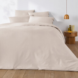 Scenario Plain Cotton Pillowcase with Tie Fastening - thumbnail 2