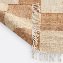 Ionisa Checkerboard 78% Jute Rug - thumbnail 4