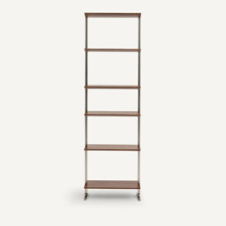 Livel L55cm Walnut Bookcase - thumbnail 2