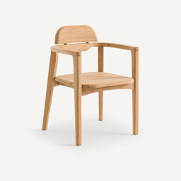 Cordano Solid Teak Table Armchair