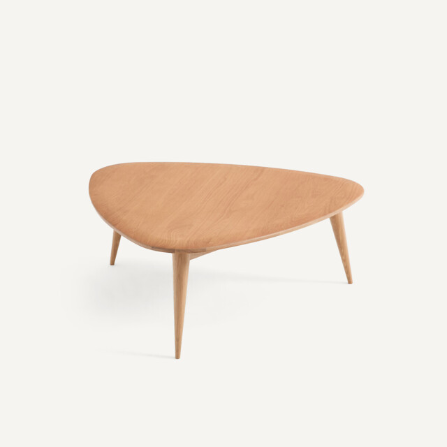 Théoleine Solid Oak Coffee Table, Small Model - image 1