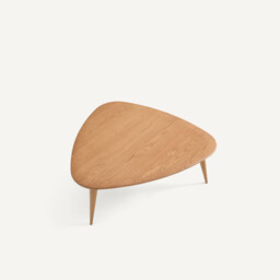 Théoleine Solid Oak Coffee Table, Small Model - thumbnail 4
