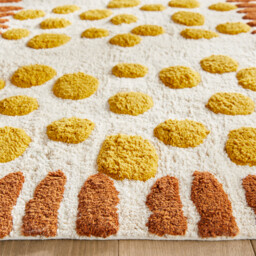 Aarav Organic Cotton Child's Bedside Runner Rug - thumbnail 2
