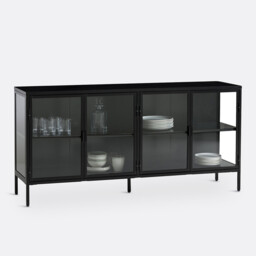 Harlem 4-Door Metal Sideboard - thumbnail 1
