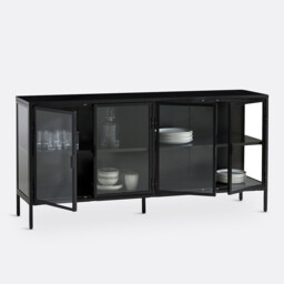 Harlem 4-Door Metal Sideboard - thumbnail 3