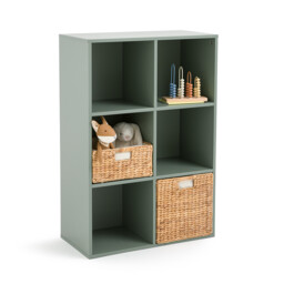 Diny 6-Compartment Storage Unit