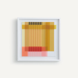 Seris Screen-Printed Glass Wall Art