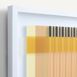 Seris Screen-Printed Glass Wall Art - thumbnail 4