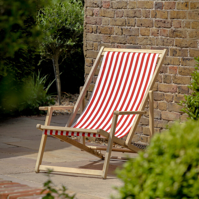 Striped Deck Chair