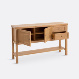 Gabin Pine & Rattan Sideboard - thumbnail 3