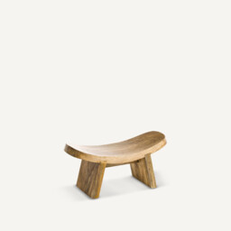 Fuyuka Solid Mango Wood Small Yoga Stool