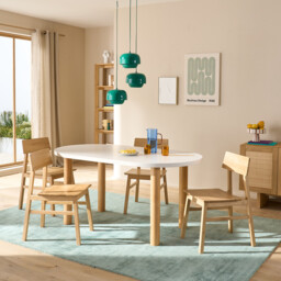 Alzar 4-6 Seater Oval Table Top - thumbnail 4