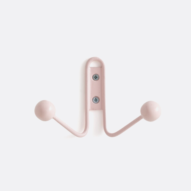 Hiba Metal Double Coat Hook - image 1