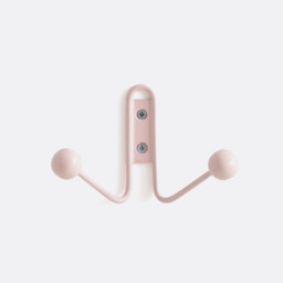Hiba Metal Double Coat Hook - thumbnail 1