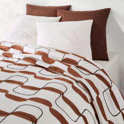 Nati Embroidered Cotton Bedspread - thumbnail 3