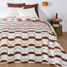 Nati Embroidered Cotton Bedspread - thumbnail 1